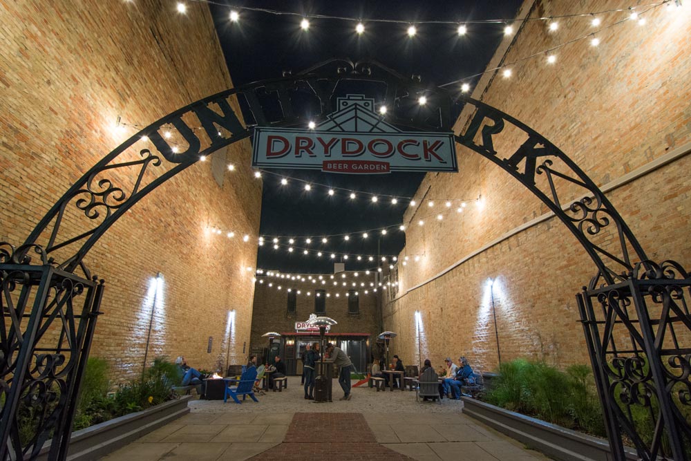 Drydock Beer Garden electrical services by Clements Electric